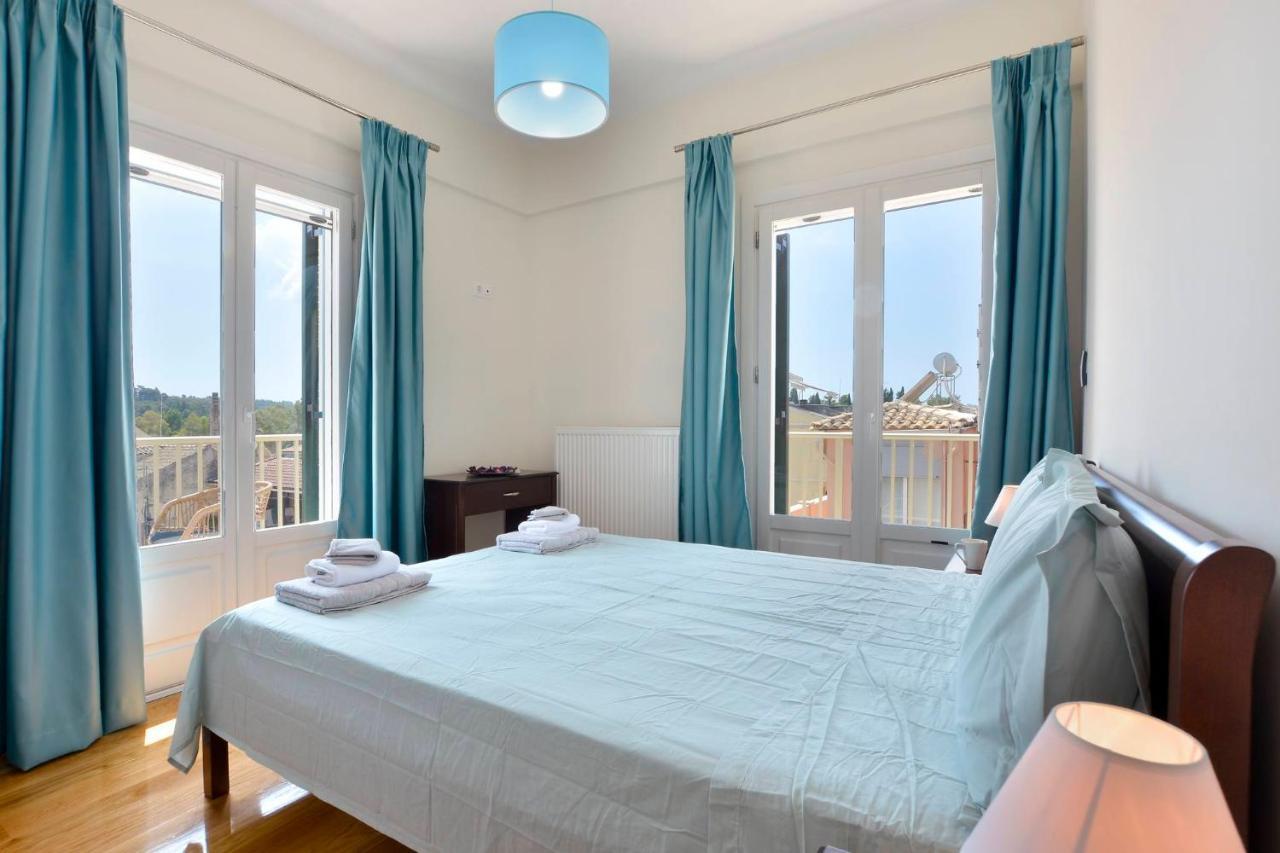 Luxury Bay View Apartment Corfu  ภายนอก รูปภาพ