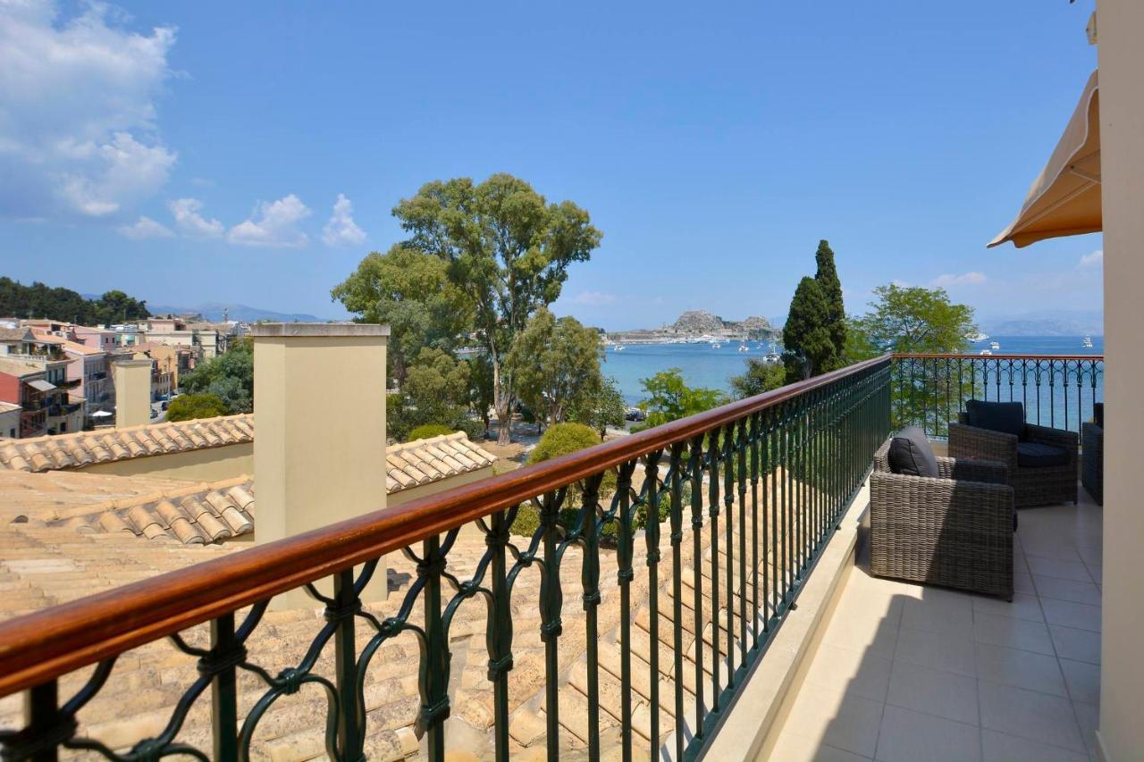 Luxury Bay View Apartment Corfu  ภายนอก รูปภาพ