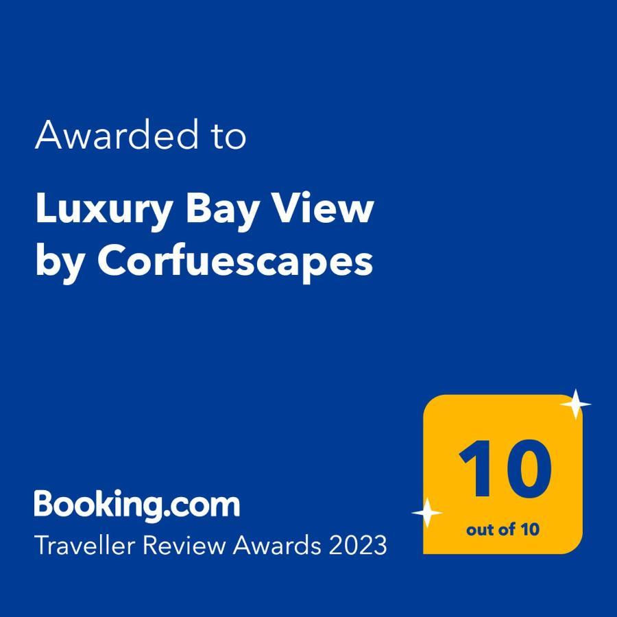 Luxury Bay View Apartment Corfu  ภายนอก รูปภาพ